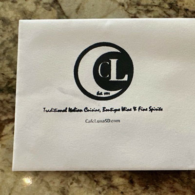 How Café Luna Uses Logo Stamps for Marketing