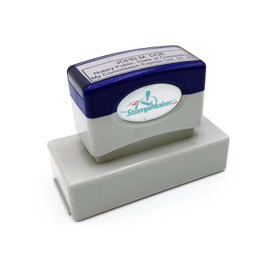 Computerised Polymer Rubber Stamp Rectungular or Square or Round Any Size  with Your own Matter (Set of 1) : : Office Products