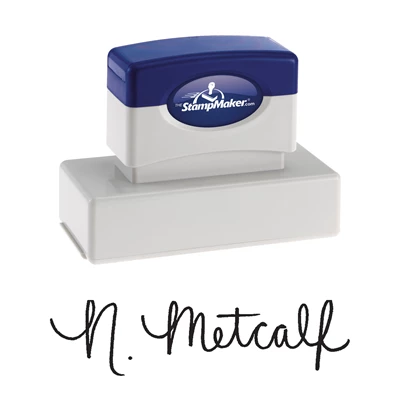  Signature Stamps Self Inking Personalized,47x18mm Custom  Signature Stamp for Signing Name for Checks,Business,Office,File,Deposit :  Office Products