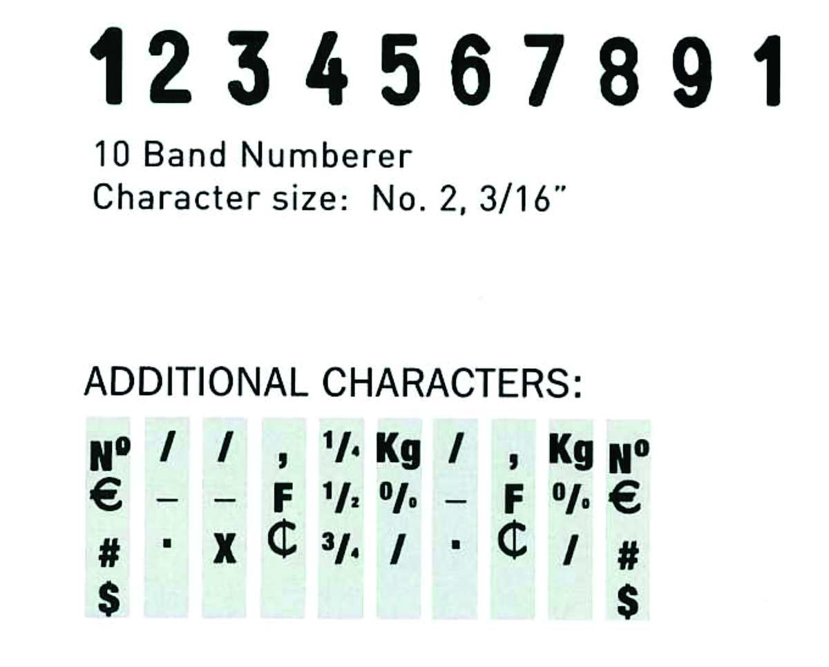 Trodat 55510 Number Stamp | Self-Inking Number Stamp