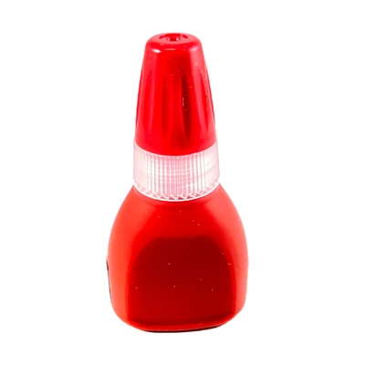 Red Stamp Pad Permanent Water Proof Best Quality 1 Refill 28 Ml